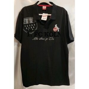 FC Koln Jersey Polo MEDIUM Shirt Soccer Football ig93